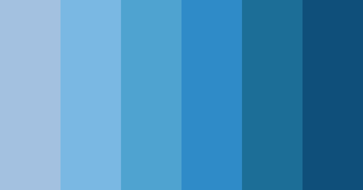 Download light blue ocean color palette PNG image (landscape)