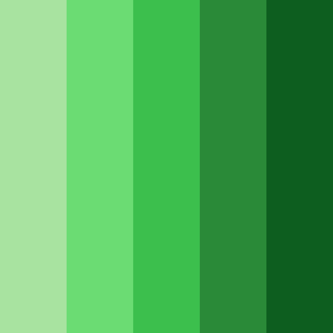 Download electric eden color palette PNG image (square)