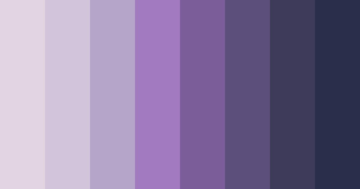 Download twilight whispers color palette PNG image (landscape)