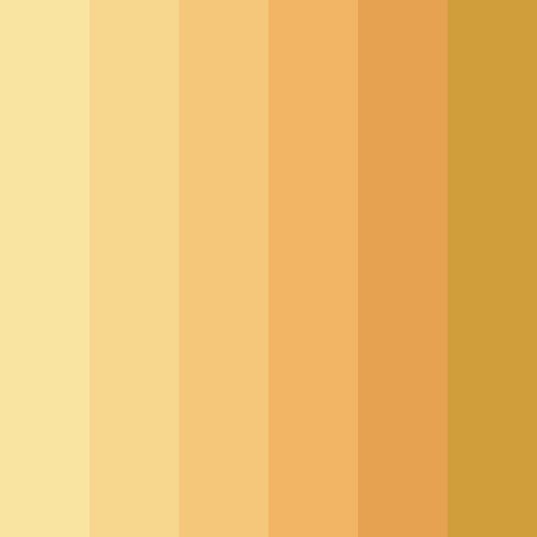 Download golden blossom breeze color palette PNG image (square)