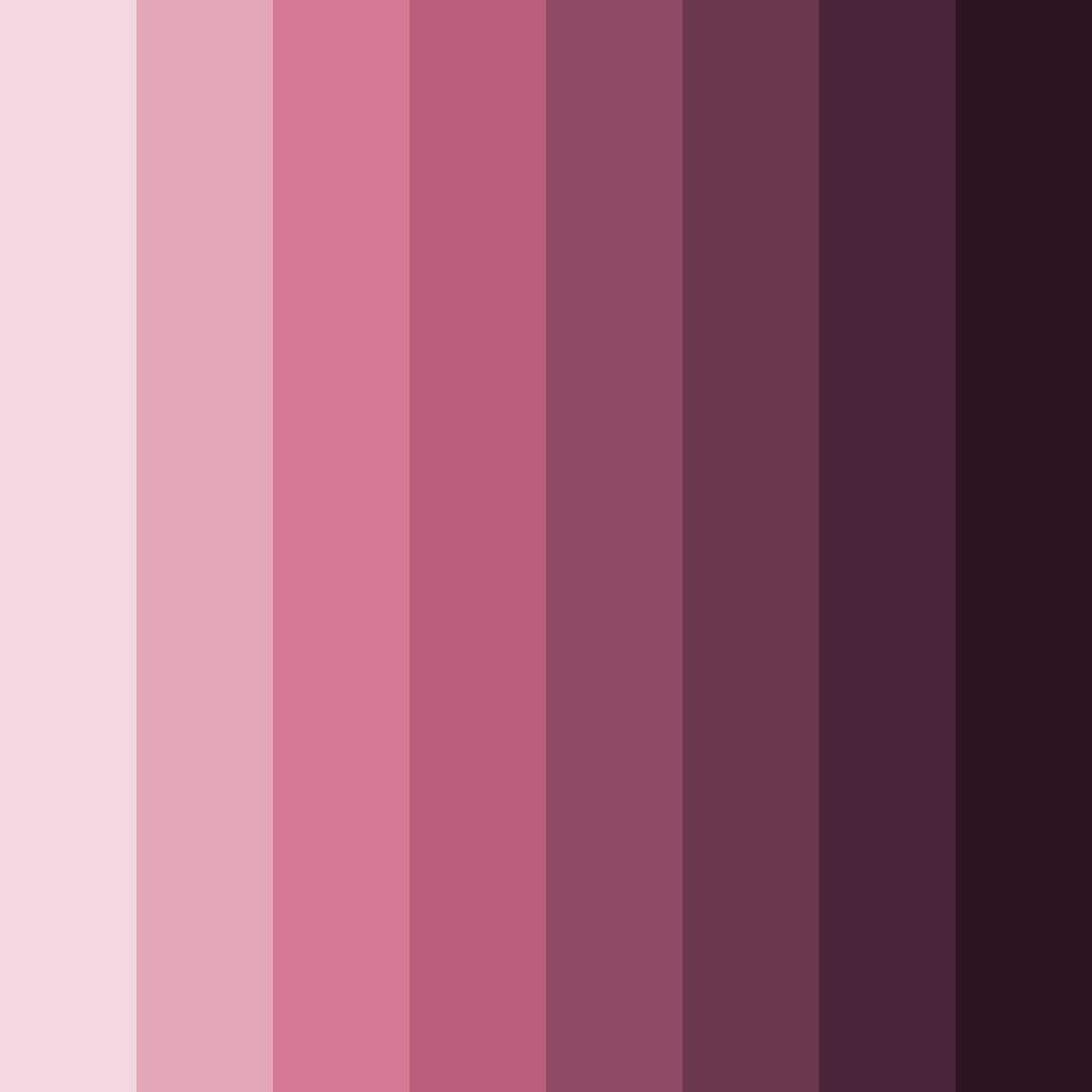 Download midnight blooms color palette PNG image (square)
