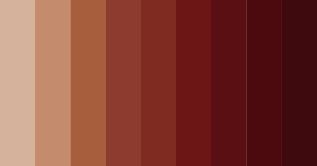 Download embers of earth color palette PNG image (landscape)