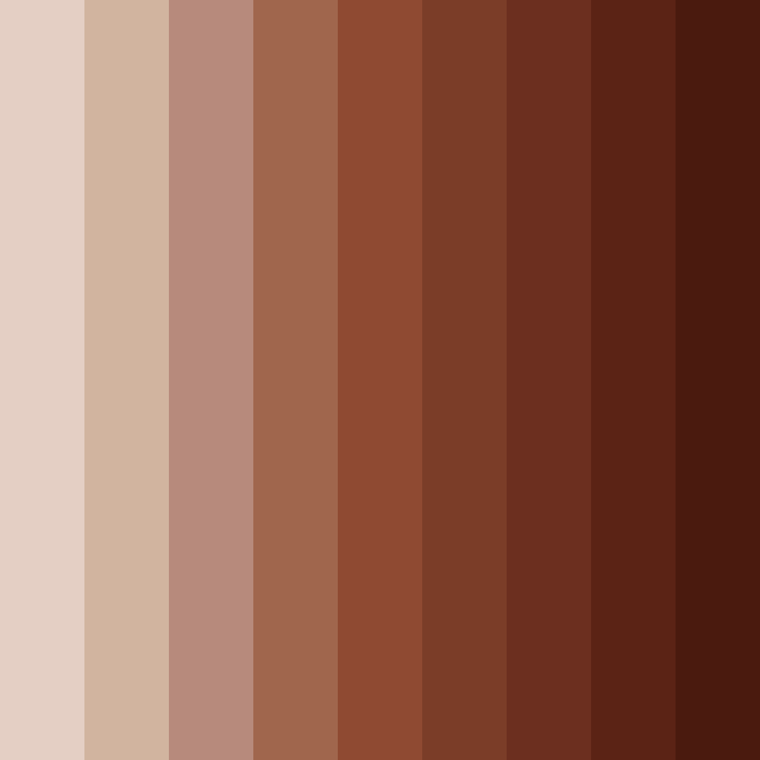 Download timberland tones color palette PNG image (square)