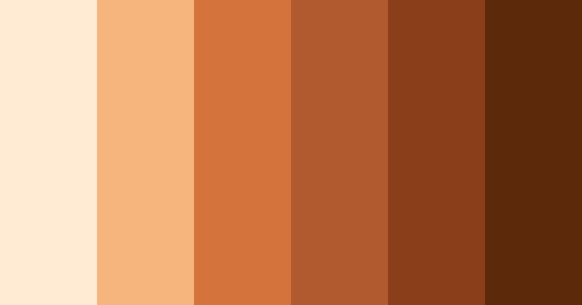Download terra cotta sunset color palette PNG image (landscape)