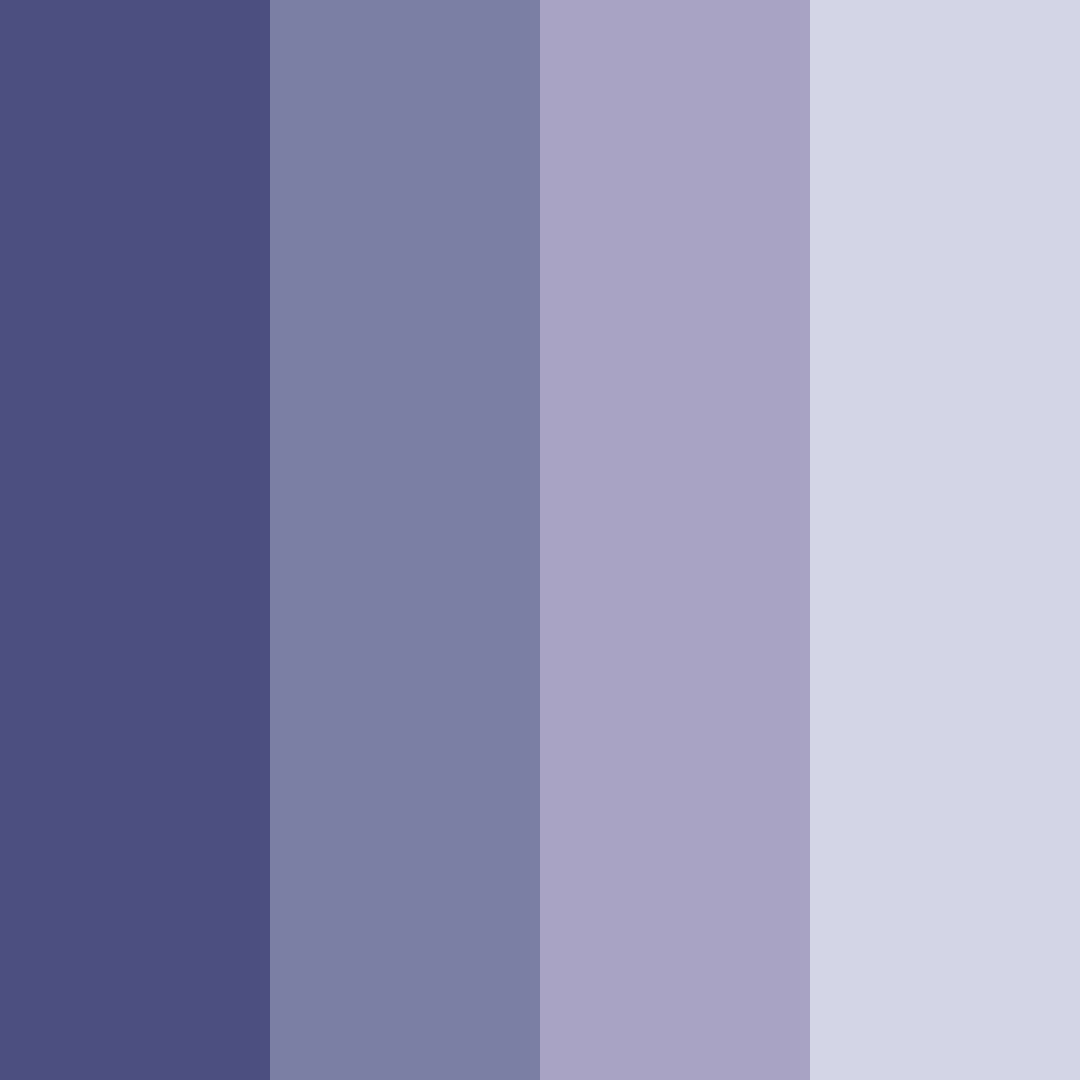 Download deep blue shades color palette PNG image (square)