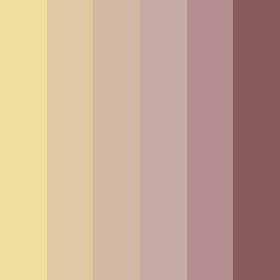 Download muted rose color palette PNG image (square)