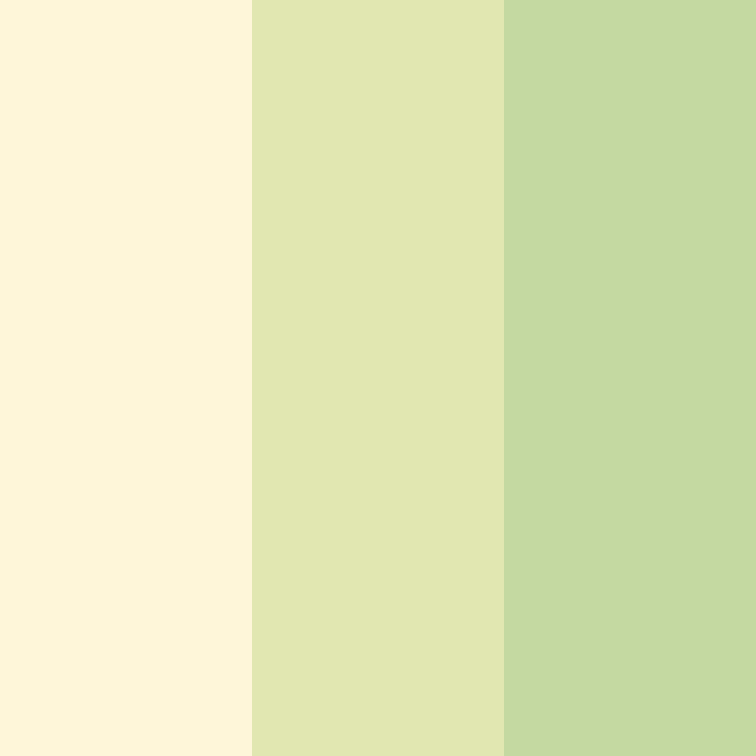 Download soft green color palette PNG image (square)