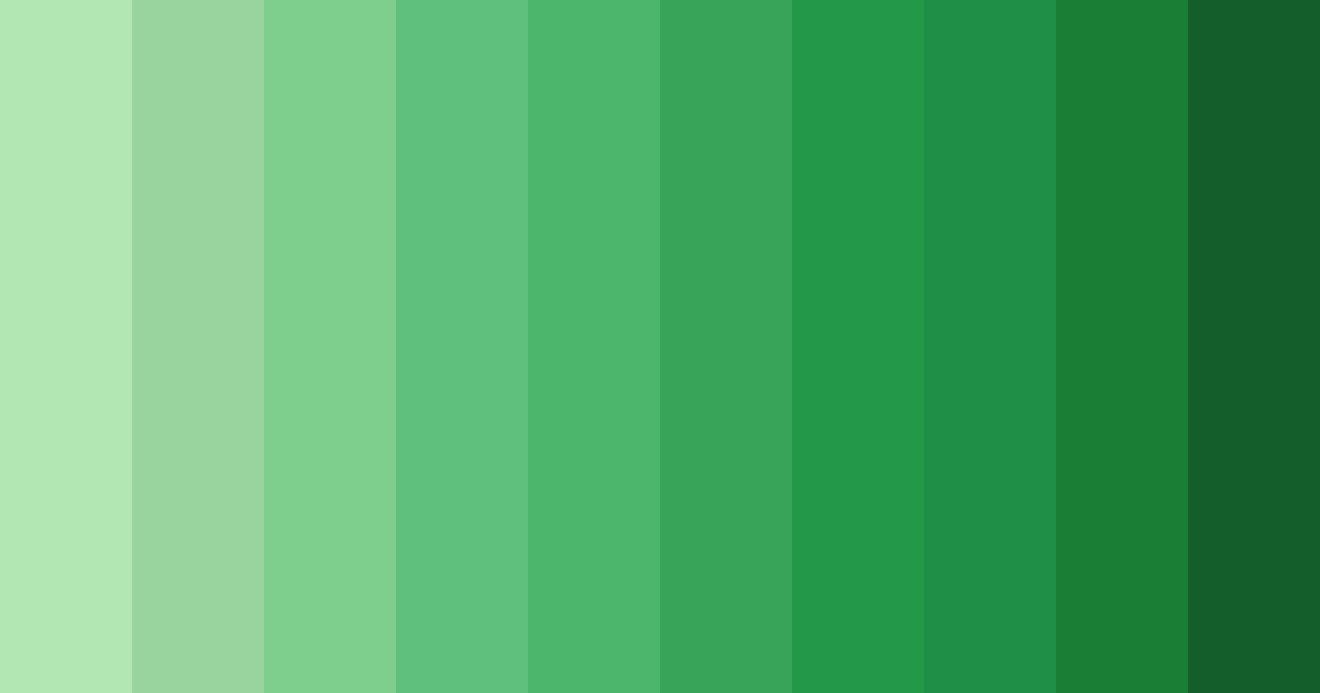 Download emerald oasis color palette PNG image (landscape)