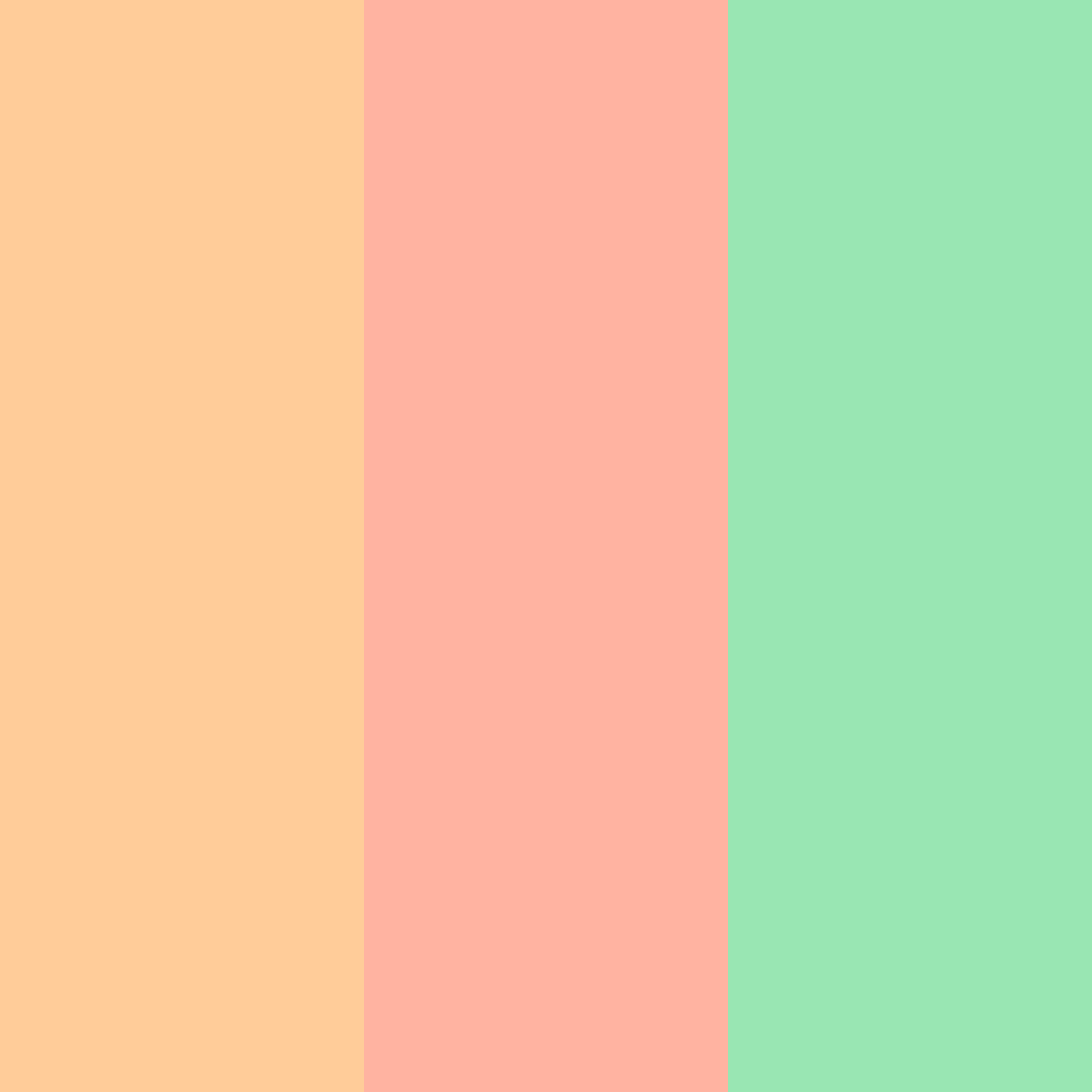 Download peach blossom serenity color palette PNG image (square)