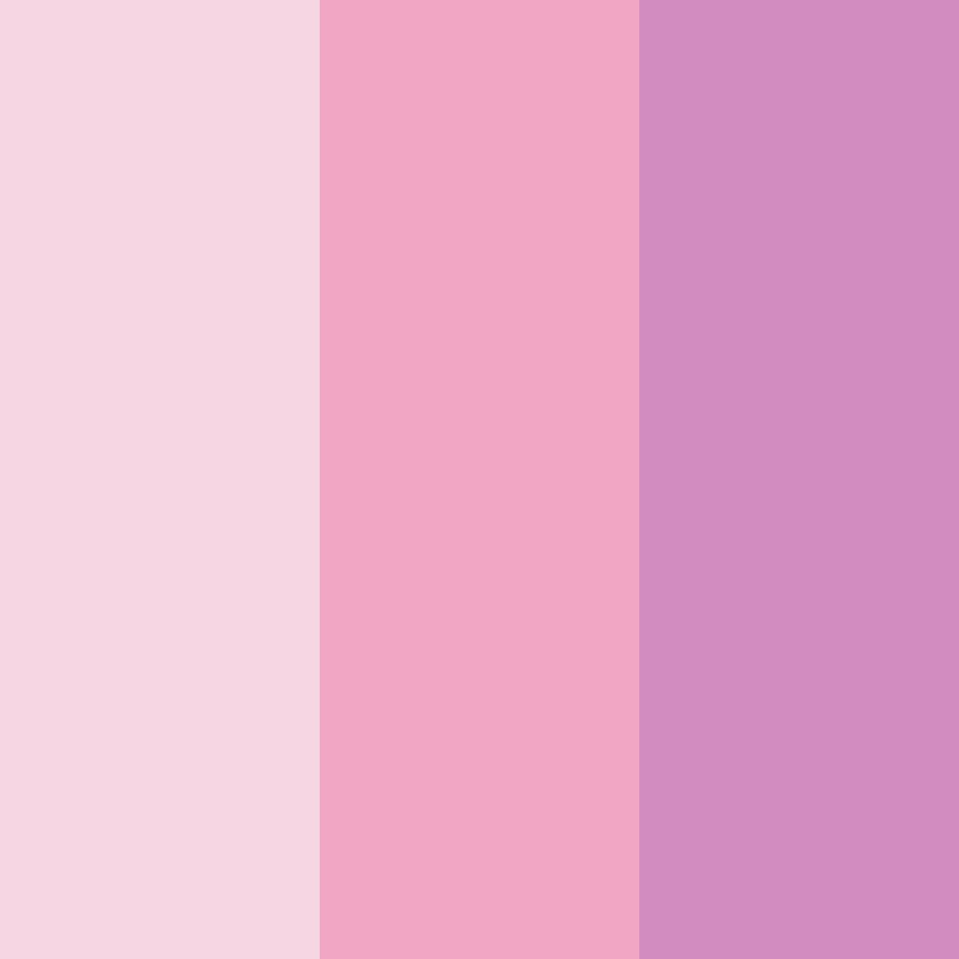 Download soft pink color palette PNG image (square)