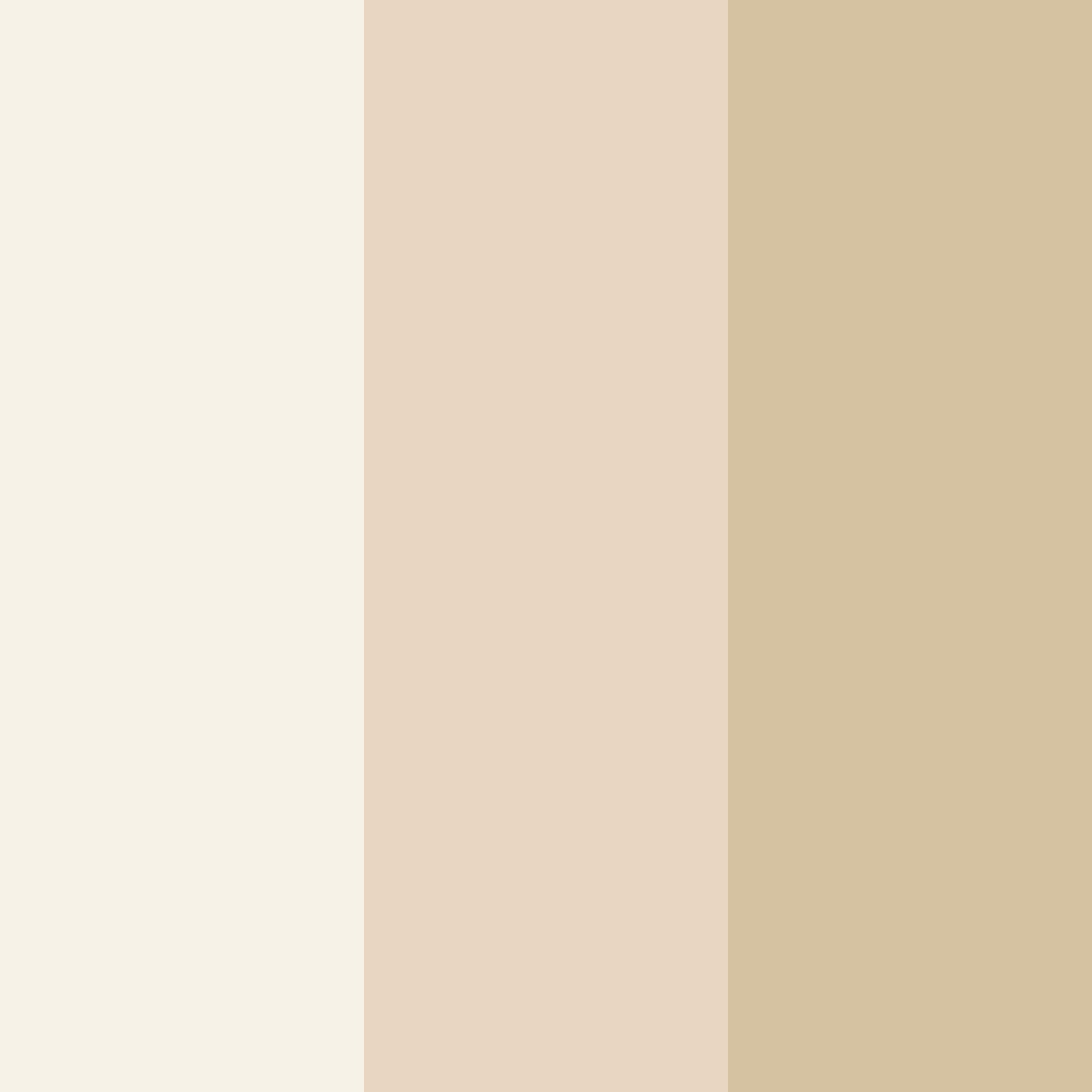 Download creamy white shades color palette PNG image (square)