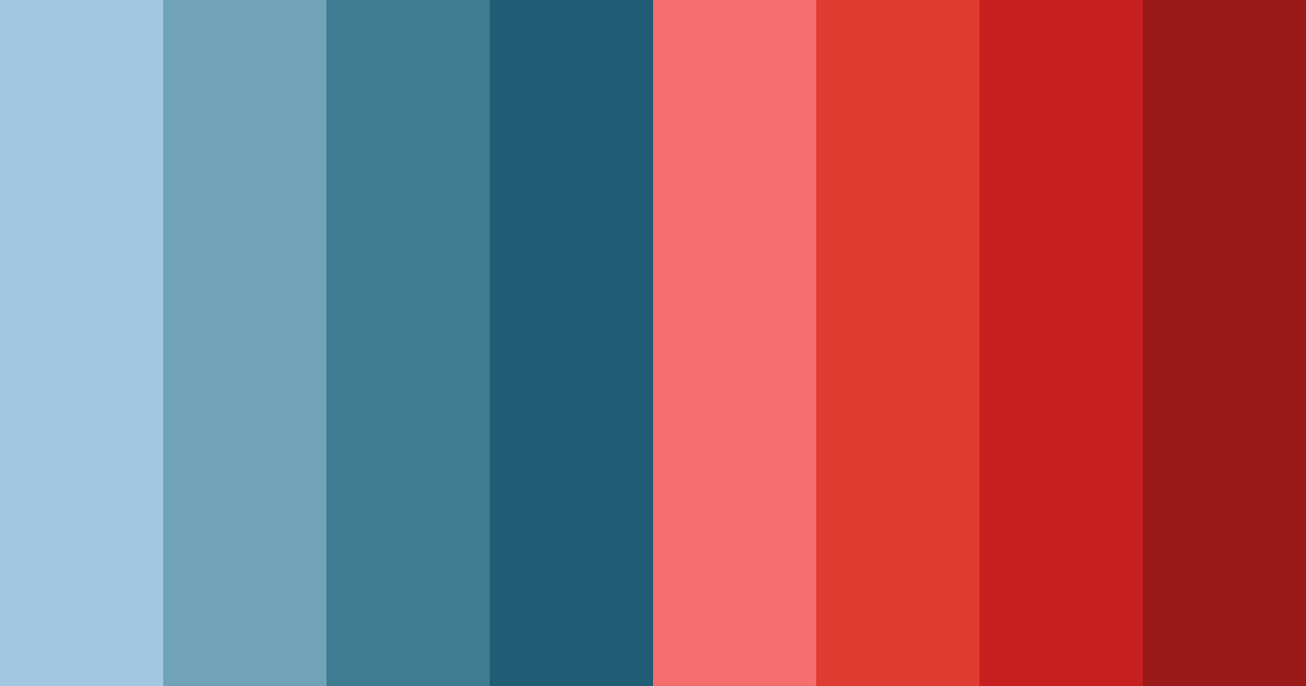 Download ice and fire blue color palette PNG image (landscape)