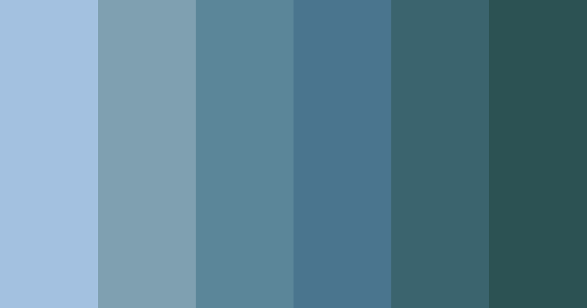 Download oceanic steel color palette PNG image (landscape)