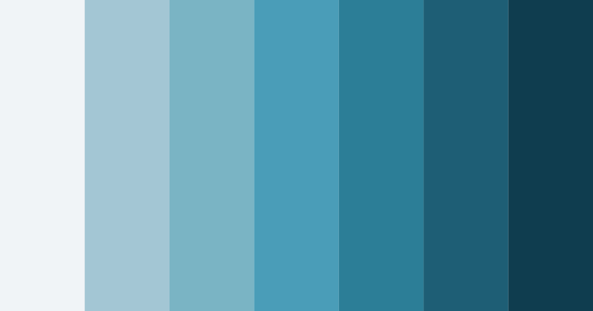 Download blue cape color palette PNG image (landscape)