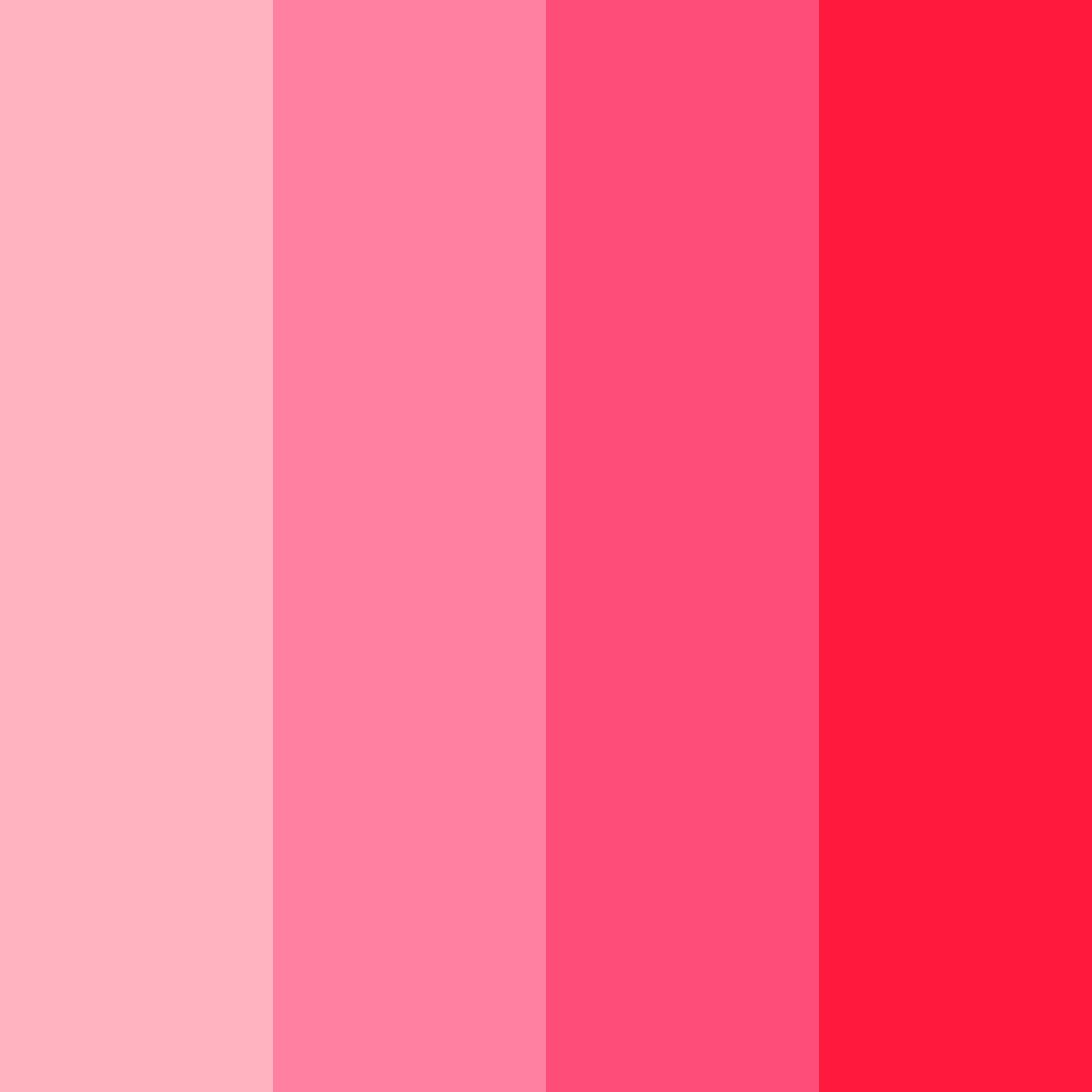 Download passionate embrace color palette PNG image (square)