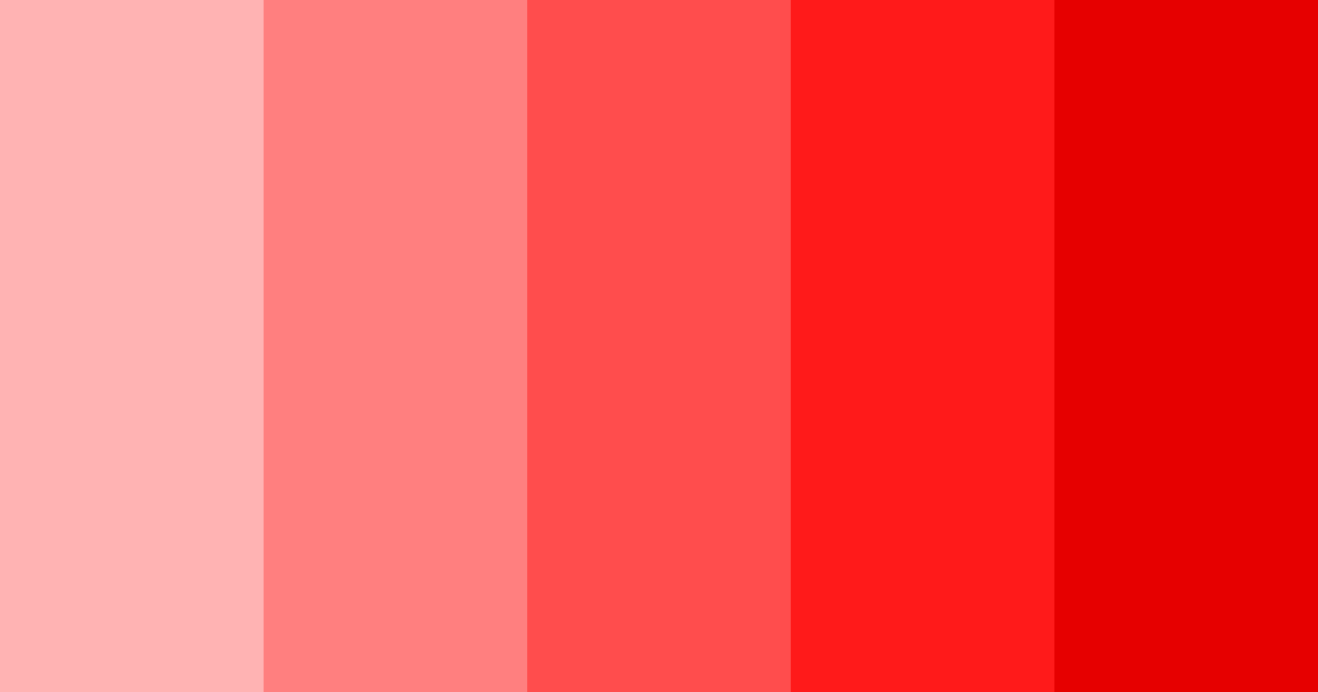 Download coral sunset color palette PNG image (landscape)