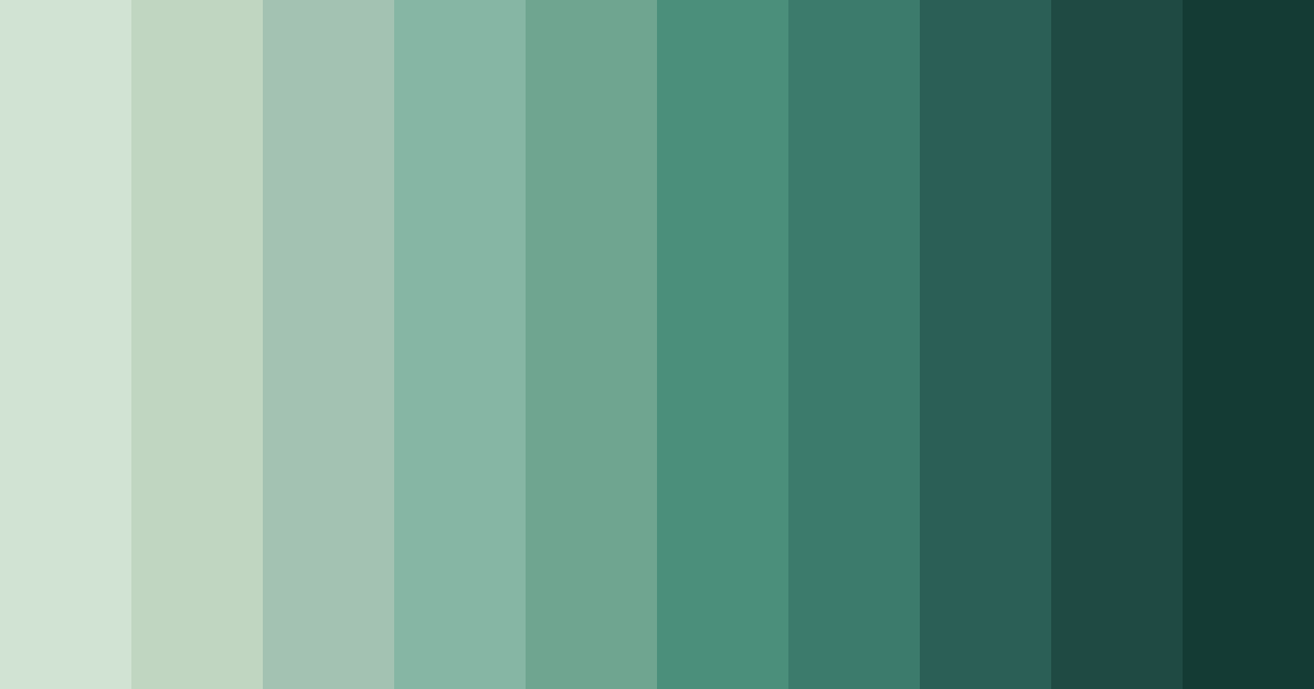 Download whispering pines color palette PNG image (landscape)