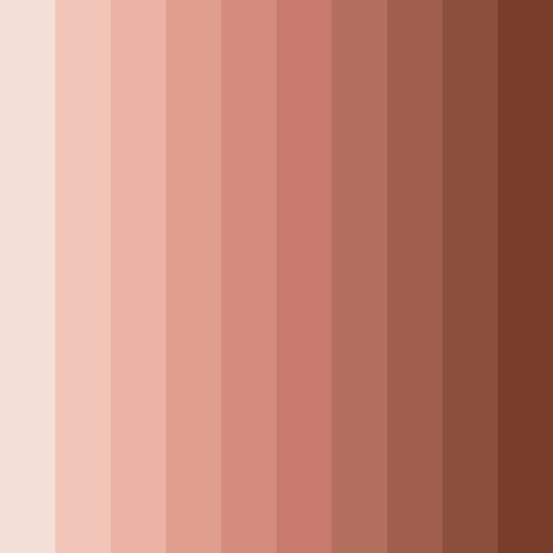 Download nude tones color palette PNG image (square)