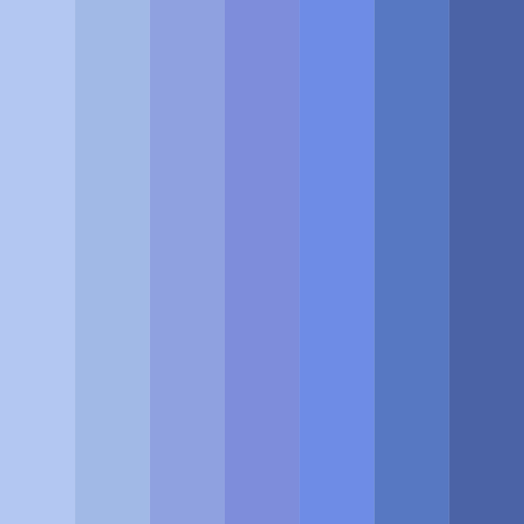 Download serene sky symphony color palette PNG image (square)