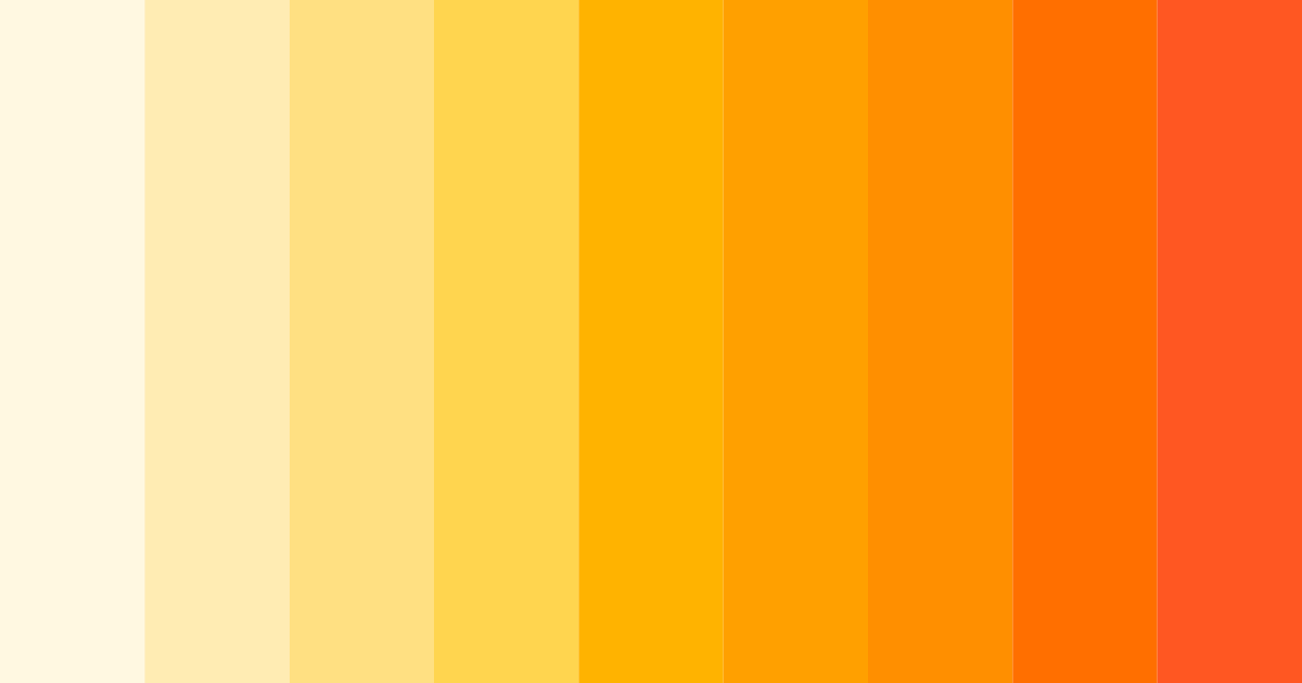 Download sunset citrus dream color palette PNG image (landscape)