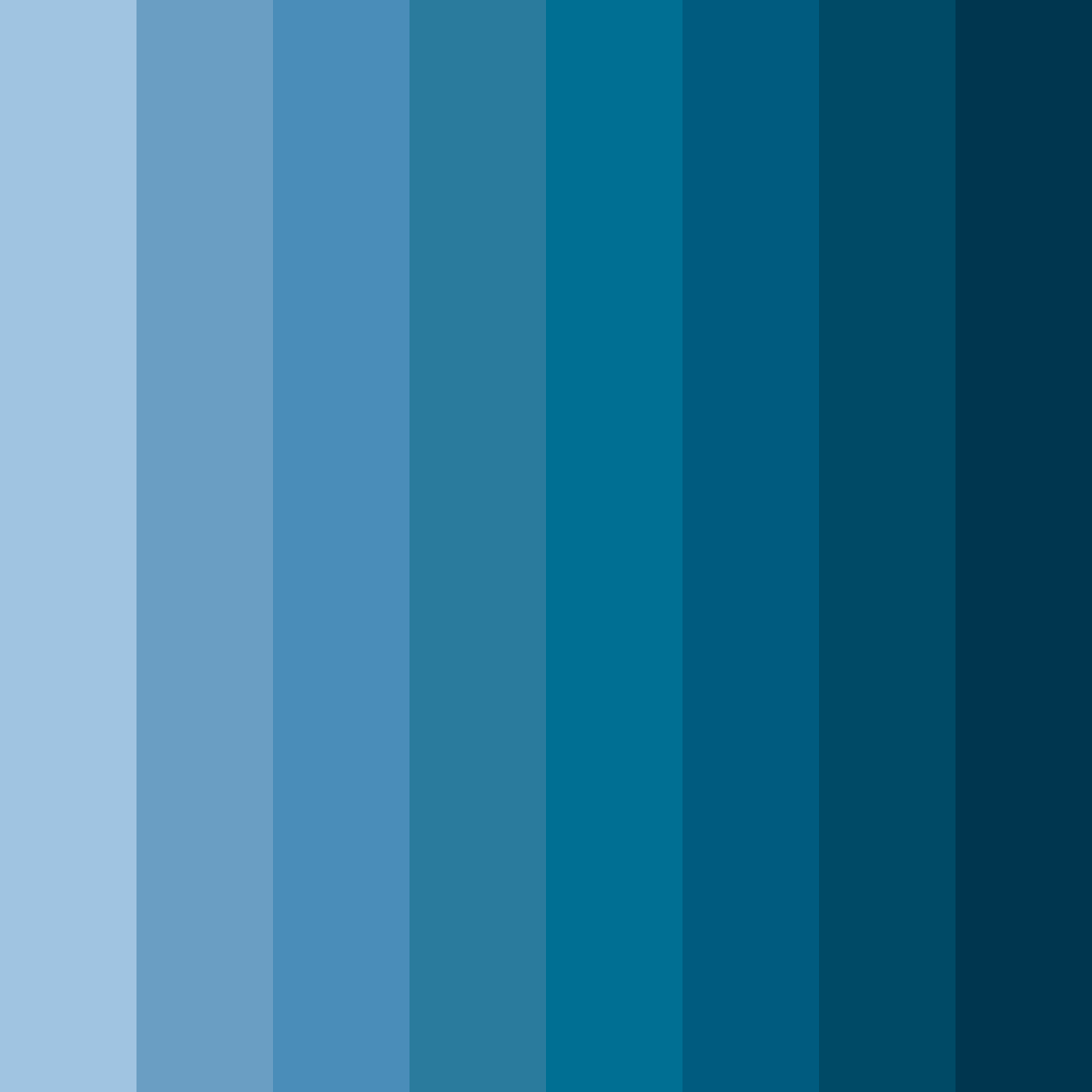 Download midnight tide color palette PNG image (square)