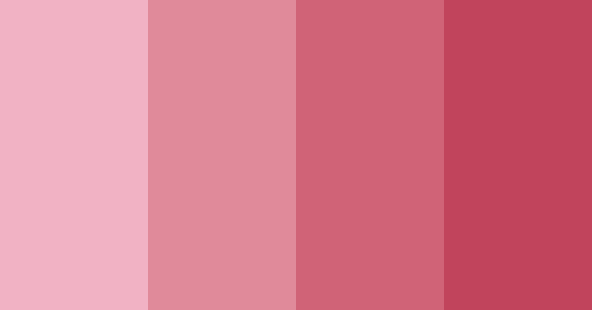 Download rosy reverie color palette PNG image (landscape)