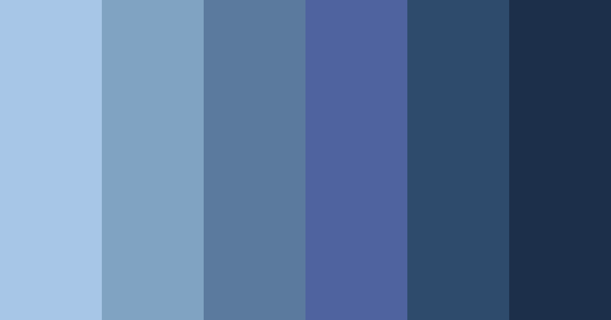 Download oceanic twilight color palette PNG image (landscape)