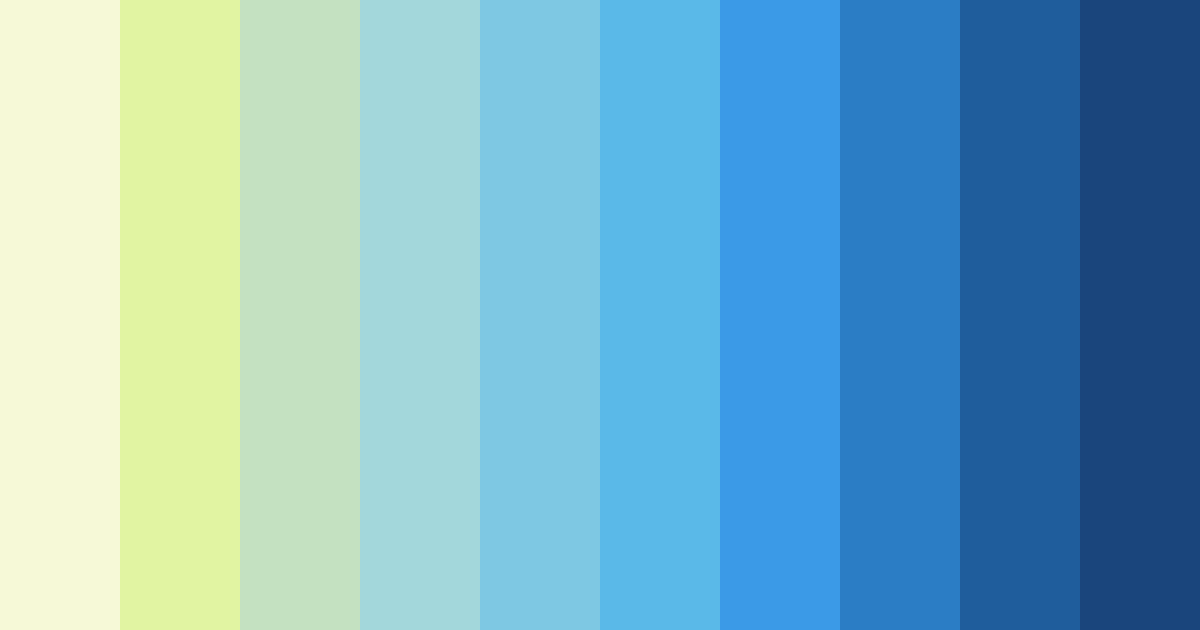 Download serene horizon color palette PNG image (landscape)
