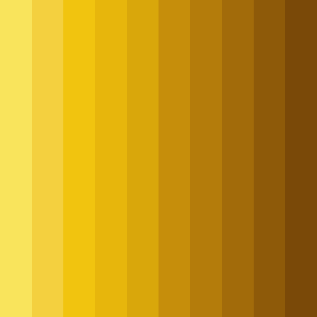Download yellow flower field color palette PNG image (square)
