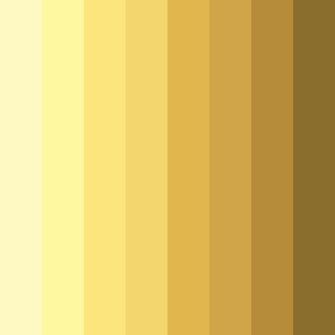 Download yellow clouds color palette PNG image (square)