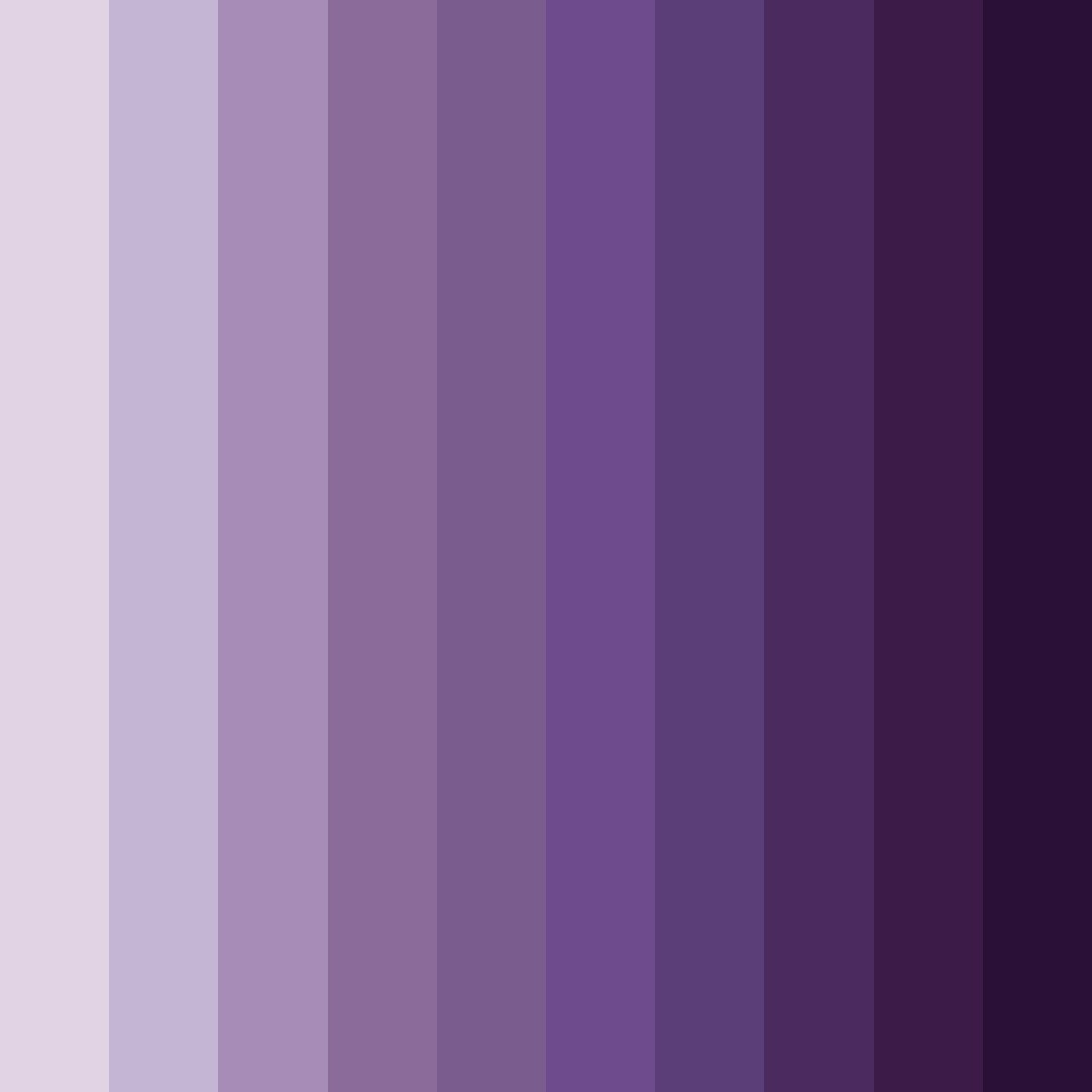 Download whispering violets color palette PNG image (square)