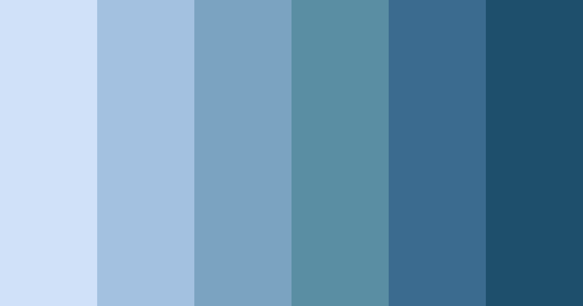 Download ashy blue serenity color palette PNG image (landscape)