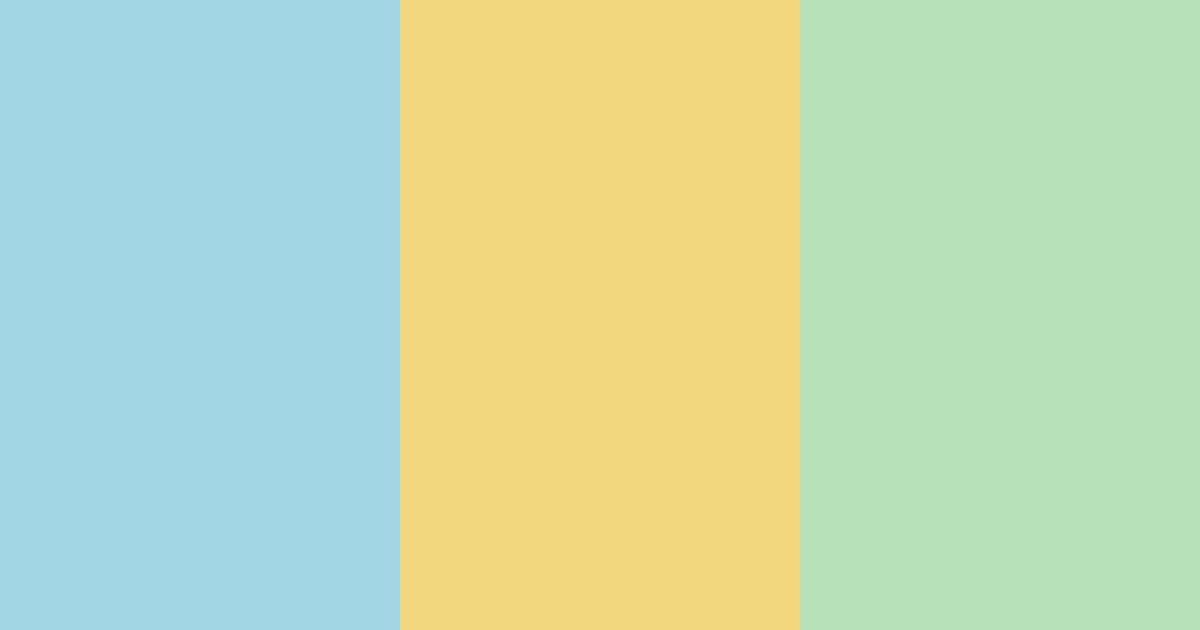 Download sky mint gold color palette PNG image (landscape)