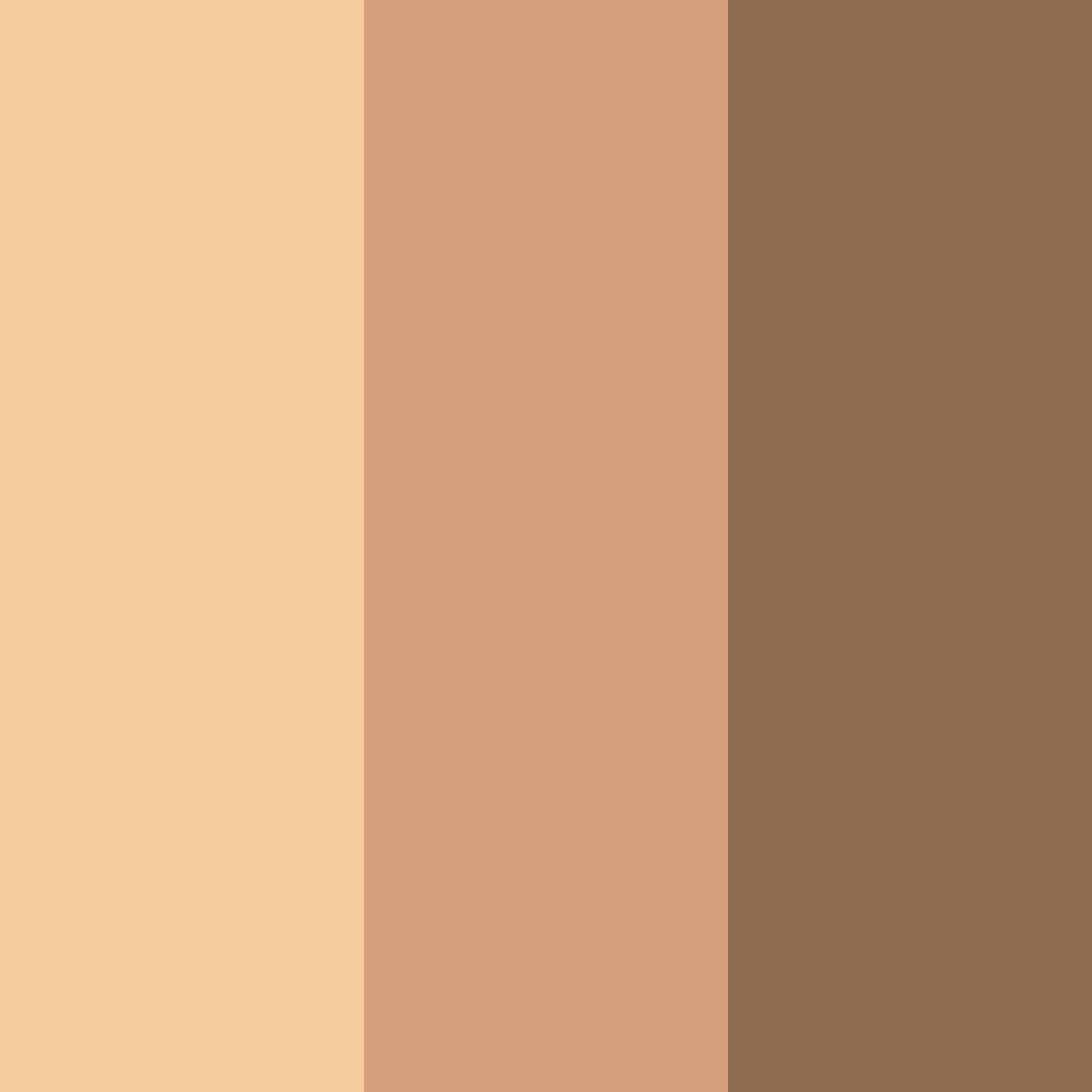 Download caramel dreamscape color palette PNG image (square)