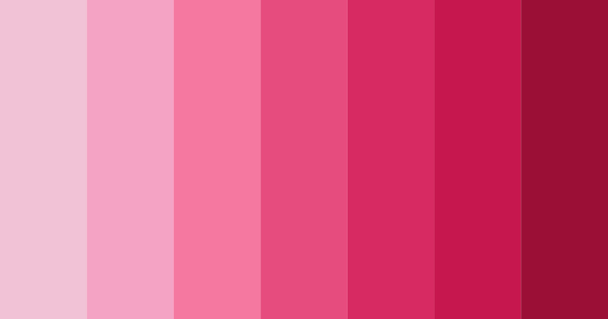Download pink gypsy color palette PNG image (landscape)