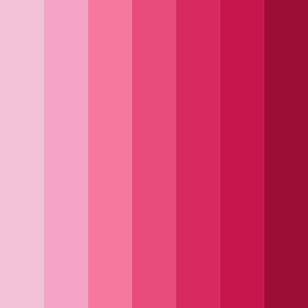Download pink gypsy color palette PNG image (square)