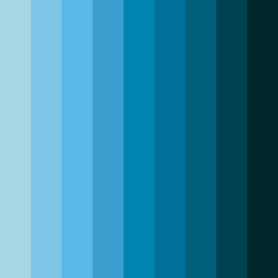 Download abyssal skies color palette PNG image (square)