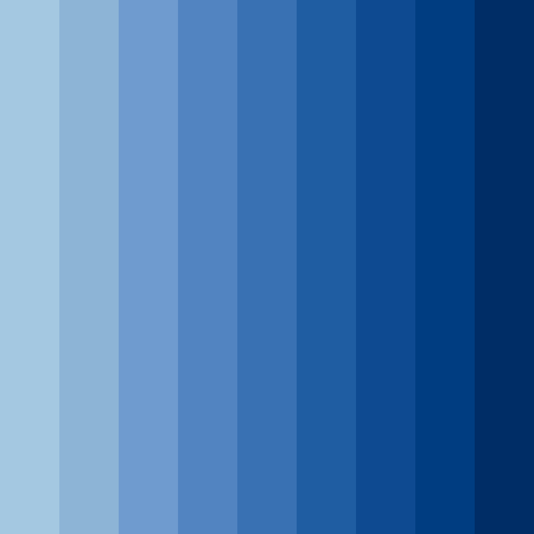 Download oceanic depths color palette PNG image (square)