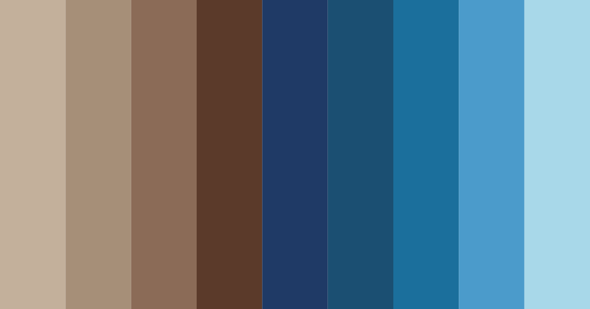 Download coastal earthtones color palette PNG image (landscape)