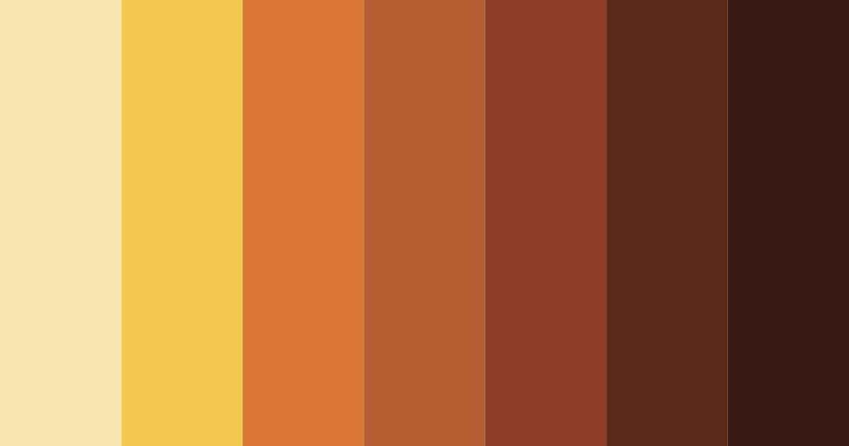 Download warm sunset color palette PNG image (landscape)