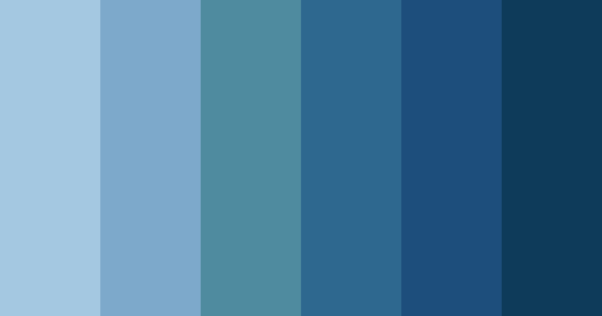 Download oceanic depths color palette PNG image (landscape)