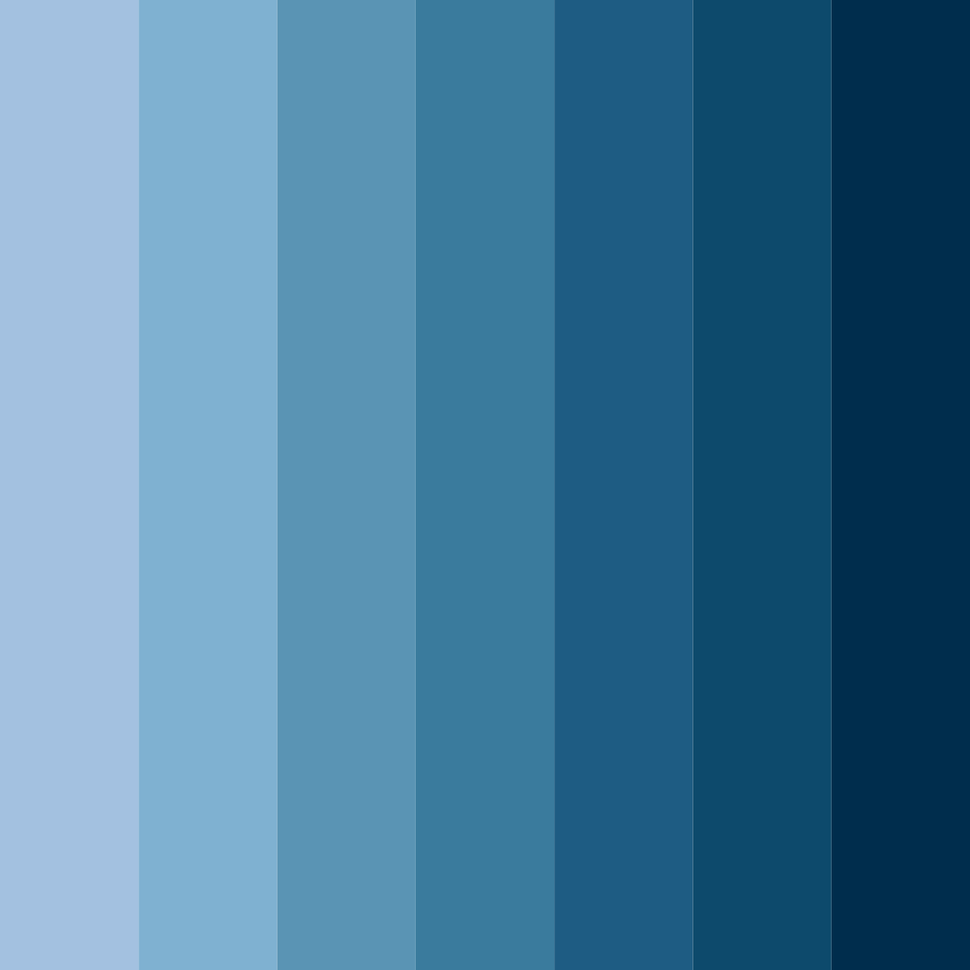 Download oceanic depths color palette PNG image (square)