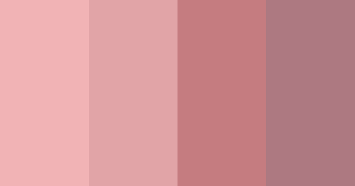 Download blushing petals color palette PNG image (landscape)