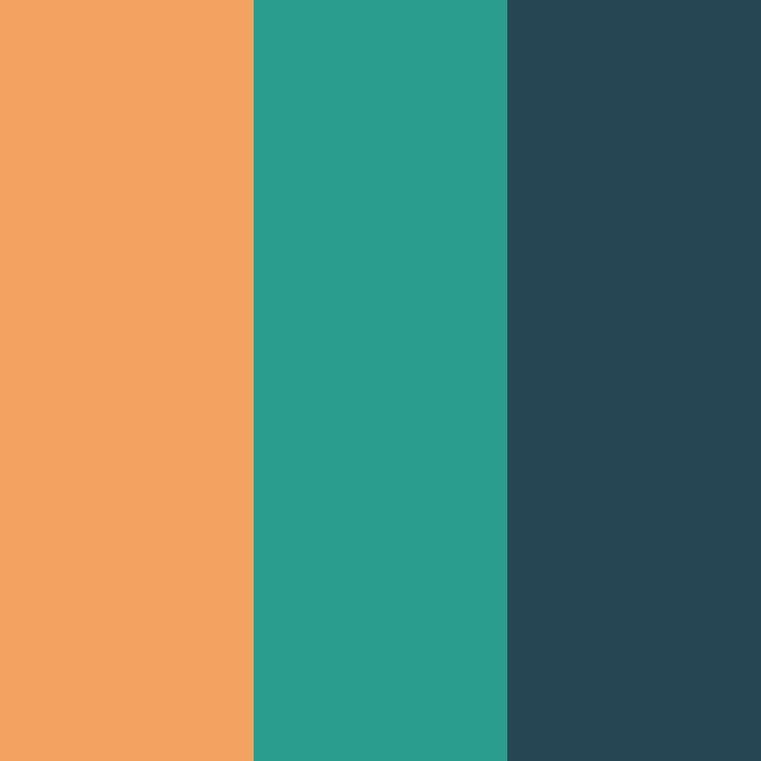 Download orange blue purple color palette PNG image (square)