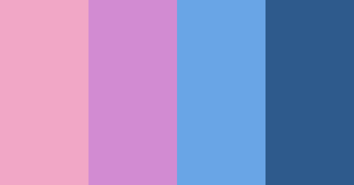 Download blue pink dream color palette PNG image (landscape)
