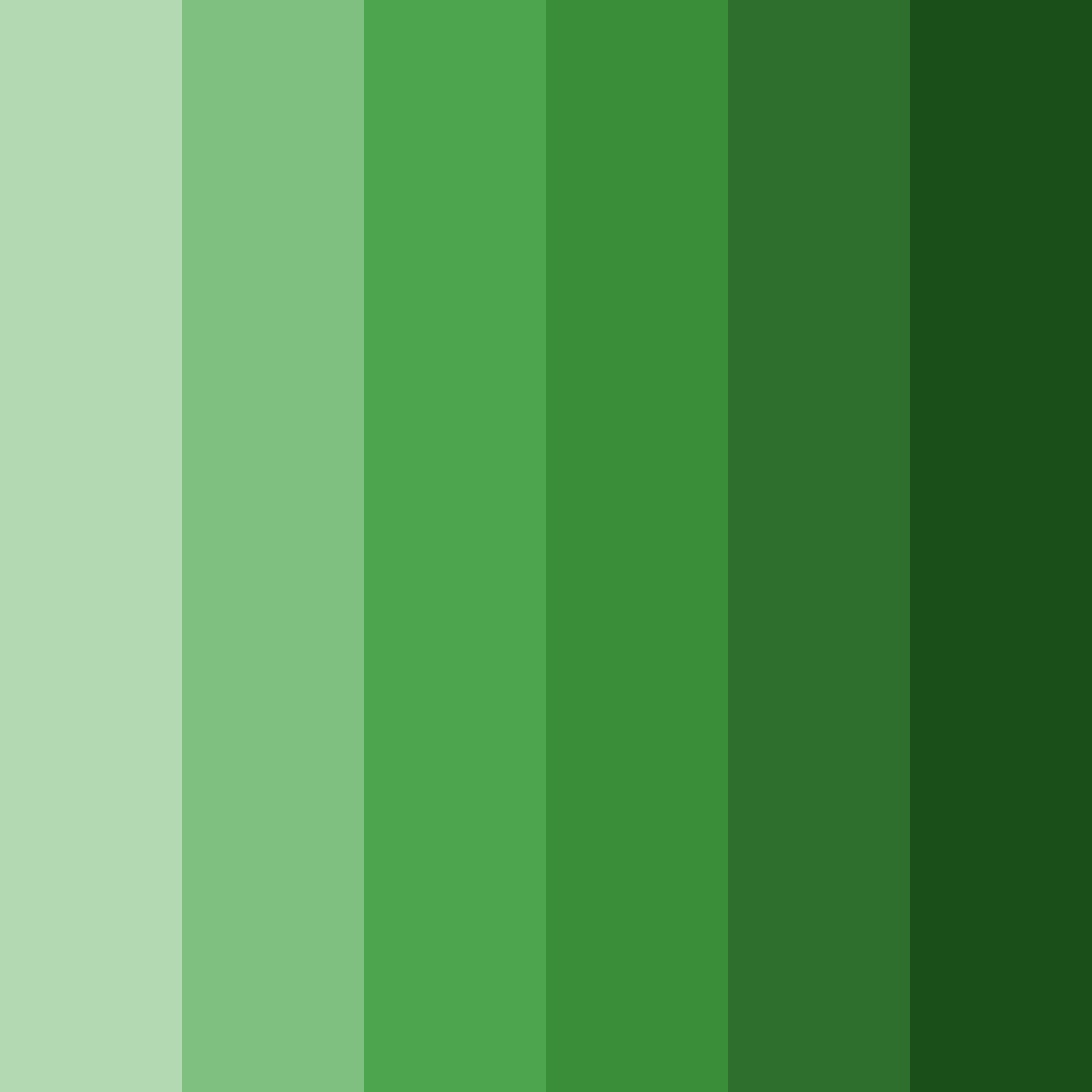 Download sickly greens color palette PNG image (square)