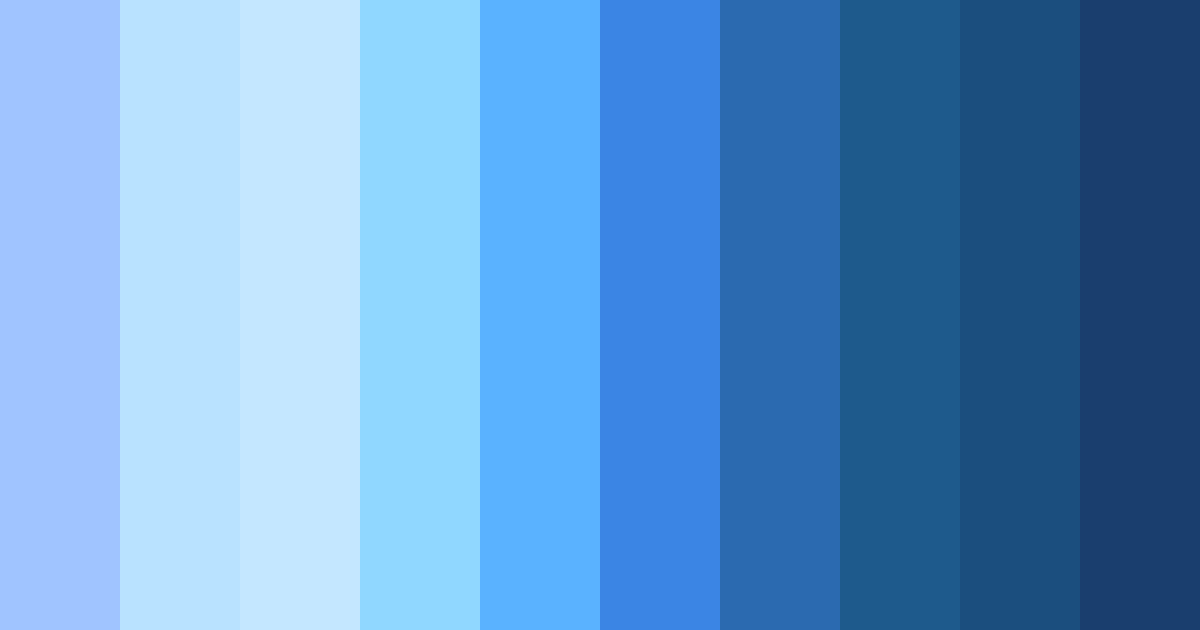 Download light blue color palette PNG image (landscape)