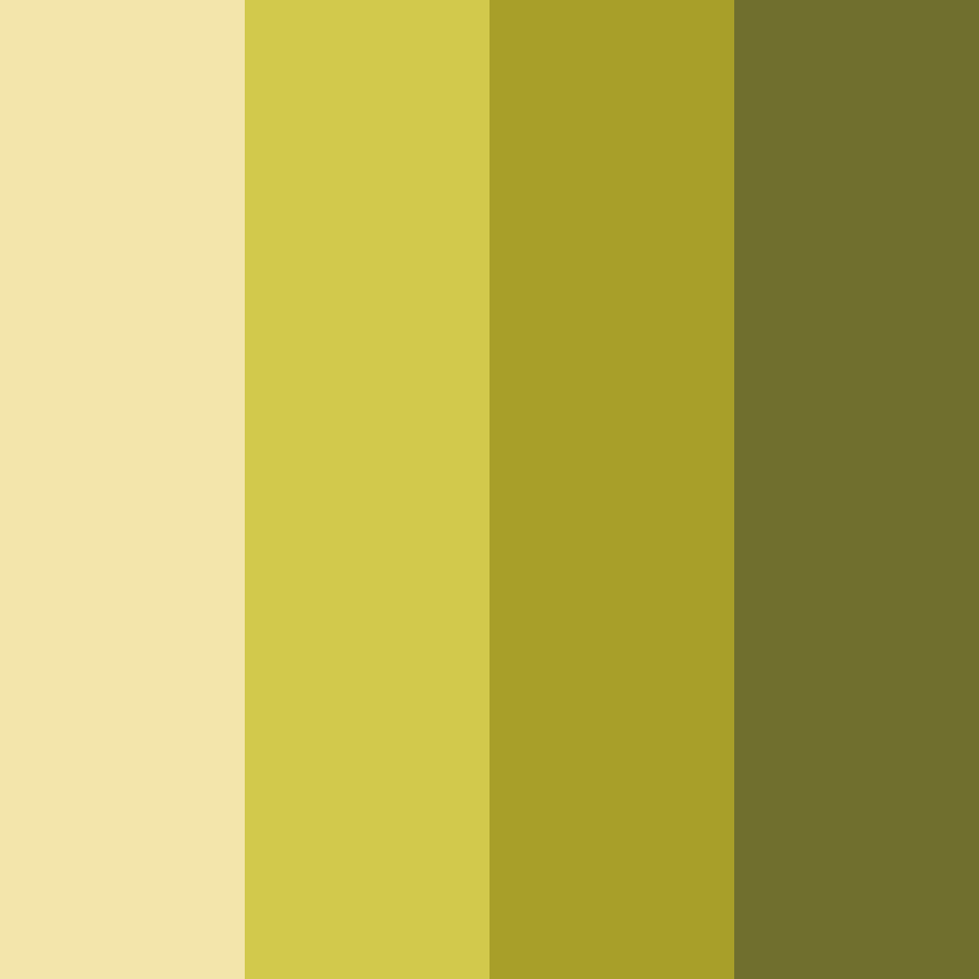 Download golden meadow serenade color palette PNG image (square)