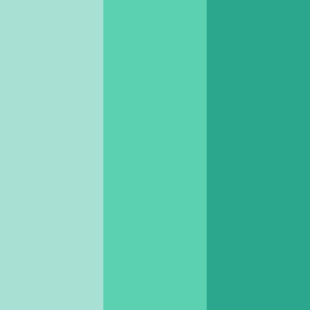 Download minty delight color palette PNG image (square)