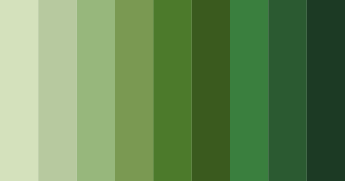 Download verdant earth color palette PNG image (landscape)